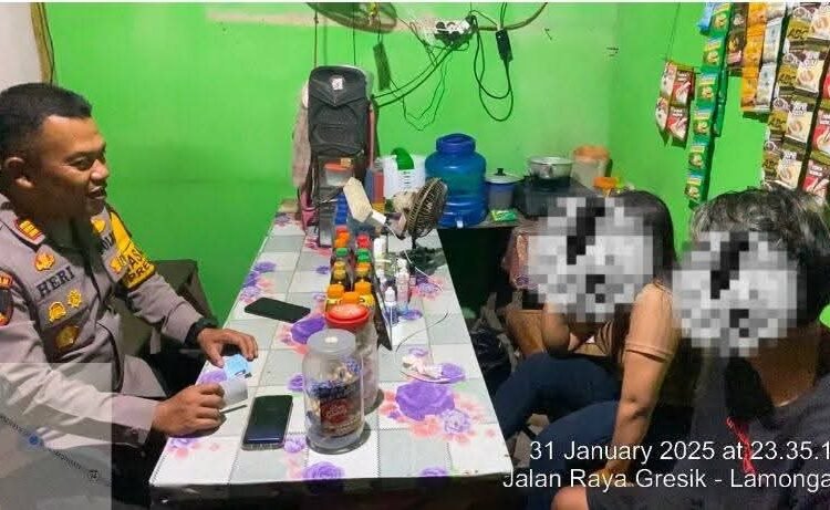 Polres Gresik Gerak Cepat Razia Miras dan Prostitusi, Kapolres: Tidak Ada Ruang bagi Aktivitas Ilegal yang Meresahkan Masyarakat