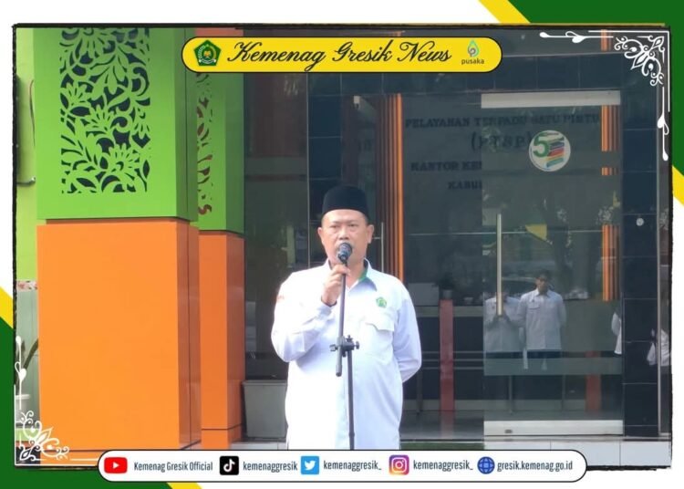 H Pardi: ASN dan Pegawai Kemenag Gresik Harus “Gesit”