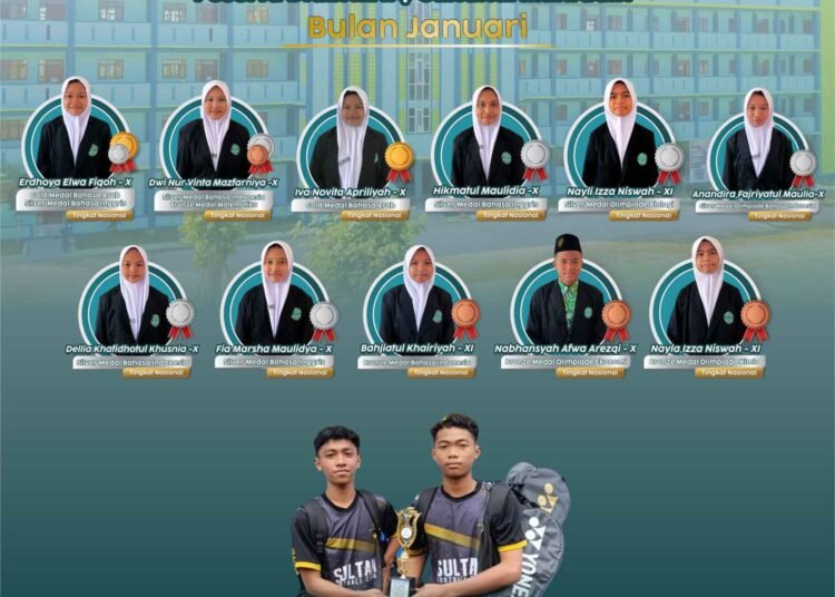 Luar Biasa !! Santri MATQ Sunanul Muhtadin Raih 14 Medali di Ajang Olimpiade Nasional