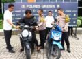 Putro dan Toyib Tak Menyangka Motornya yang Dicuri Bisa Kembali Lagi: Terima Kasih Pak Kapolres Gresik