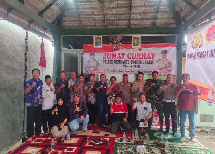 Gelar ‘Jumat Curhat’, Polres Gresik Siap Tampung Aspirasi Warga dan Berikan Solusi Terbaik