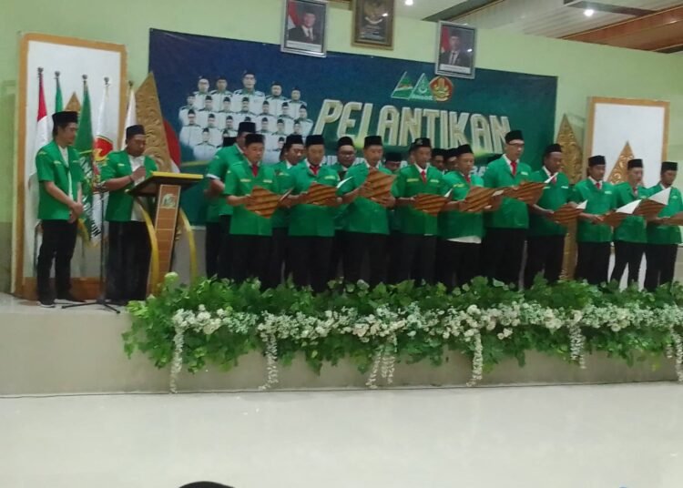 Penuh Semarak !! PAC GP Ansor Dukun, MDSRA dan Satkoryon Banser Gelar Pelantikan Masa Khidmat 2024-2027