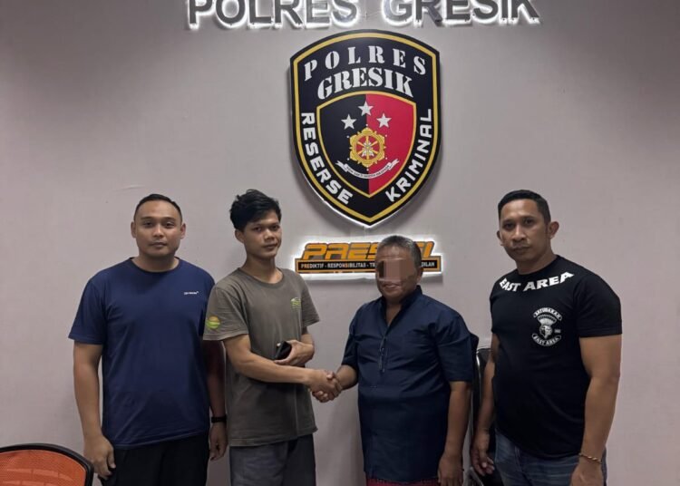 Tak Sampai Satu Jam, Maling HP Berhasil Diringkus Tim Macan Giri Satreskrim Polres Gresik