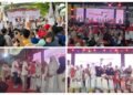 Membludak !! Tak Hanya Seribu, Namun Puluhan Ribu Warga Gresik Ikuti Jalan Sehat HUT Gerindra ke-17