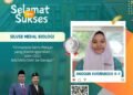 ISTIMEWA !! ANGGUN KHOIRUNISA SISWA KELAS X-1 MAN 1 GRESIK RAIH SILVER MEDAL BIOLOGI DALAM OLIMPIADE SAINS PELAJAR NASIONAL