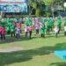 Pererat Sinergitas, Ibu-ibu Persit dan Bhayangkari Gelar Olahraga Bersama di Kodim 0817/Gresik