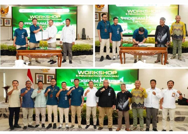 Komitmen Dukung Swasembada Pangan Nasional, Petrokimia Gresik Teken MoU Perluas Program Makmur 2025