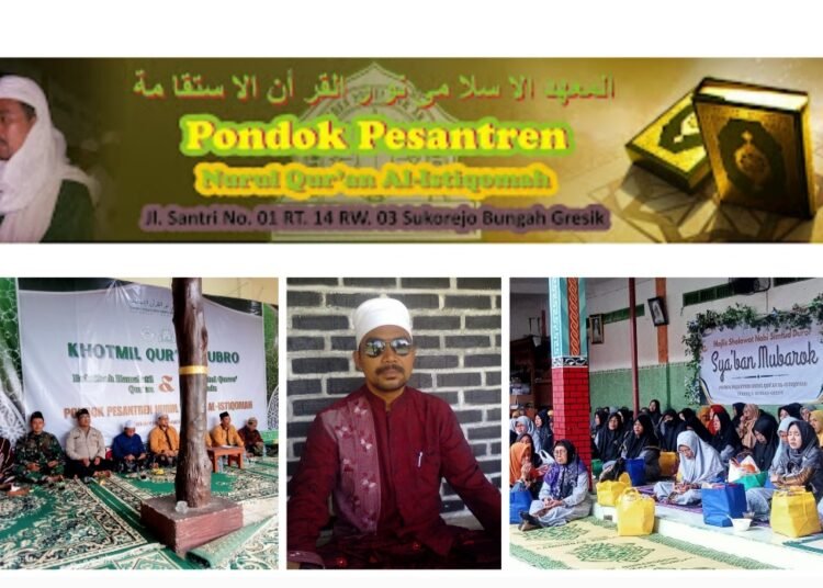 Hidupkan Ayat-ayat Suci Al-Qur’an di Muka Bumi, Ponpes Nurul Qur’an Al-Istiqomah Sukorejo Bungah Istiqomah Gelar Khotmil Qur’an Kubro