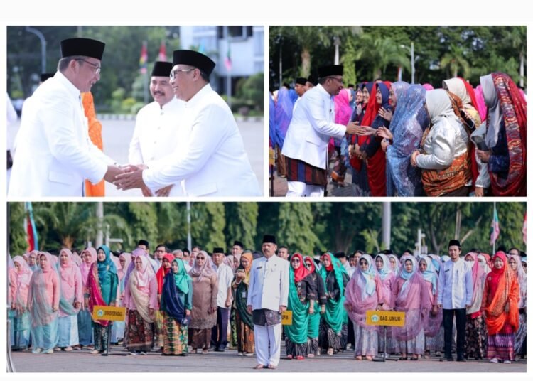 Inilah Kali Pertama Wabup dr. Alif Pimpin Upacara Peringatan Hari Jadi ke-538 Kabupaten Gresik