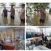 Tak Hanya Sambangi Warga, Kapolsek Bungah Ikut Bantu Memasak di Dapur Umum untuk Korban Banjir