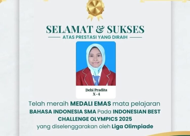 Ramadan, Prestasi Siswa MAN 2 Gresik kian Bersinar Sabet Medali Emas di Kancah Nasional
