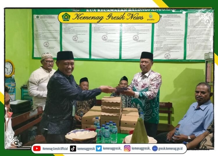 Kepala Kemenag Gresik Hadiri Tasyakuran Peletakan Batu Pertama Kantor Baru KUA Balongpanggang: Wujud Kolaborasi Pelayanan Keagamaan