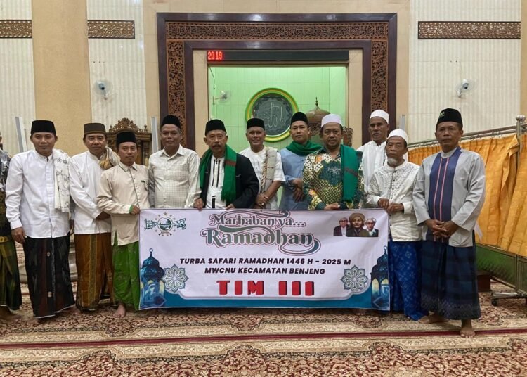 Mantap !! MWCNU Benjeng Gresik Gelar Safari Ramadan Perdana Penuh Khidmah