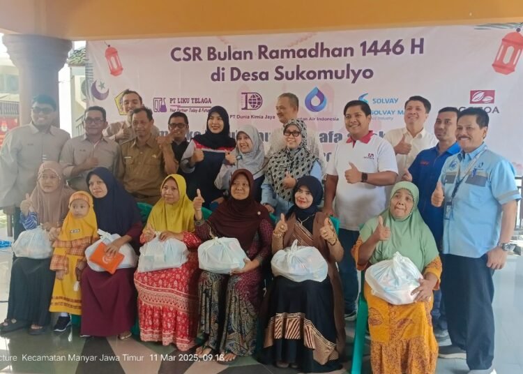 Sukomulyo, Desa di Gresik yang Sukses Selama 8 Tahun Rangkul Perusahaan untuk Berbagi CSR di Bulan Suci Ramadan