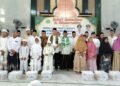 Ratusan Anak Yatim dan Dhuafa Desa Betoyoguci Manyar Bergelimang Bahagia Dapat Santunan dari Freeport dan Pemkab Gresik