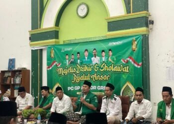 Solid Satu Komando Satu Barisan GP Ansor Gresik Turba Gelar Safari Ramadan
