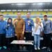 Dengan mengucap Bismillahirrahmanirrahim, Presiden Prabowo juga Meresmikan Stadion Gelora Joko Samudro Gresik