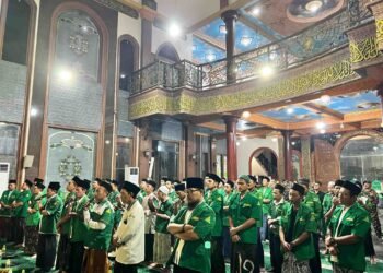 Ratusan Kader Ansor Gresik Selatan Penuh Semangat dan Khidmat Ikuti Safari Ramadan