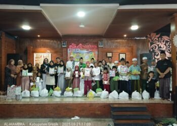 Momen Menyentuh Hati Saat Puluhan Anak Langit Dihadirkan di Al-Hambra Resto N Fishing