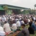 Gema Takbir Berkumandang saat Ratusan Masyarakat Bersama Para Prajurit Khidmat Ikuti Sholat Idul Fitri di Lapangan Makodim 0817/Gresik