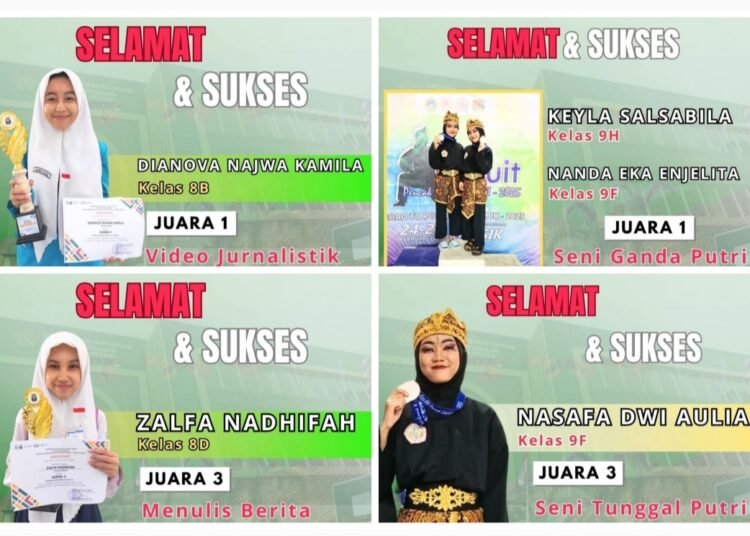 Istimewa !! Terus Ukir Prestasi, Siswa MTsN Gresik Sabet Juara Lomba Video Jurnalistik dan Kejuaraan Pencak Silat