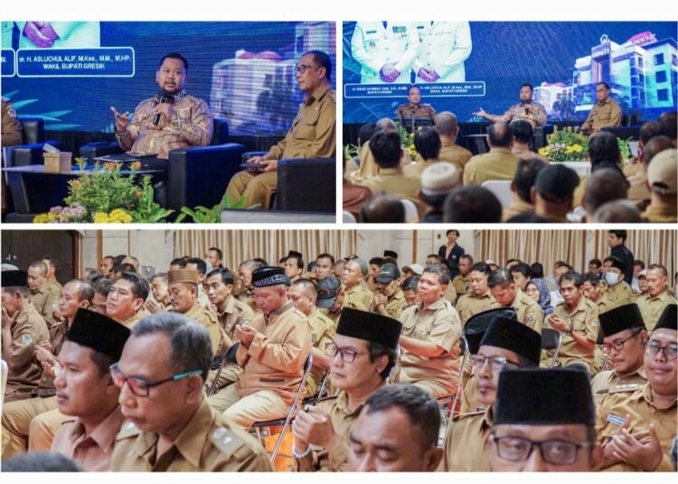 Bupati Gus Yani dan Wabup dr. Alif Kumpulkan Semua Kadis, Camat serta Kades: Satukan Langkah Wujudkan Gresik Baru Lebih Maju