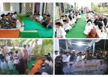 Guyub Rukun !! Forkopimcam Bungah Bersama MWCNU, Muhammadiyah, MUI, DMI dan LDII Gelar Safari Ramadan Bergelimang Berkah