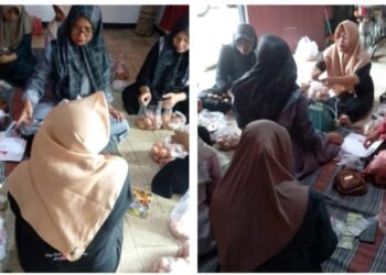 Fatayat NU Lowayu Sukses Gelar Pasar Murah Ramadan: Laris Manis Diserbu Masyarakat