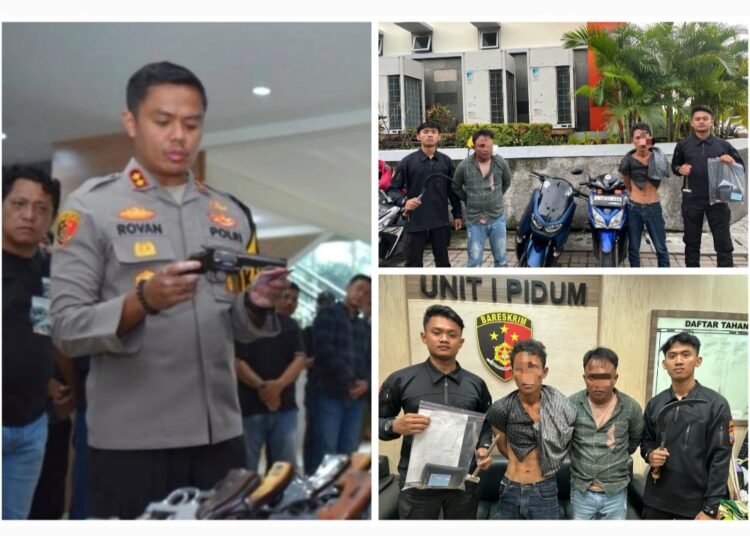 Mantap !! Raimas Kalamunyeng Berhasil Ringkus 2 Pelaku Curanmor, Kapolres: Jangan Coba-coba Berbuat Kejahatan di Wilayah Hukum Polres Gresik