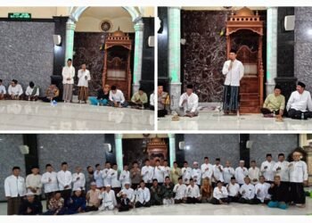 Masjid Darul Muttaqin Kawisanyar Jadi Saksi MUI Kebomas Beserta Forkopimcam, KUA, dan Ormas Guyub Rukun Gelar Safari Ramadan