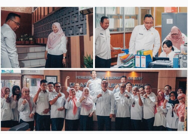 Kerja Keras Dinas Lingkungan Hidup Gresik Tangani Sampah Bikin Wabup dr Alif Takjub