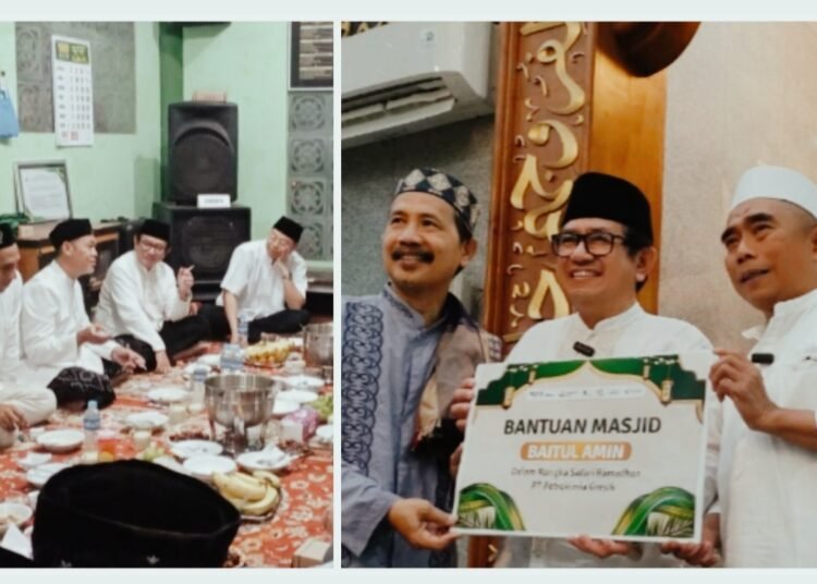 Istiqomah !! Dirut Petrokimia Gresik Gelar Safari Ramadan di Masjid Kedanyang, GKB, dan Pongangan Manyar Gelontor Bantuan Puluhan Juta