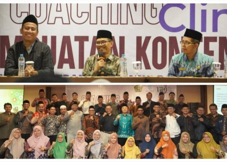 Kemenag Jatim Gelar Coaching Clinic Pembuatan Konten Digital sebagai Media Dakwah bagi Penyuluh Agama Islam