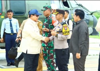 Kapolres Gresik Totalitas Amankan Kunjungan Kerja Presiden RI Prabowo Subianto ke Smelter PT. Freeport Indonesia