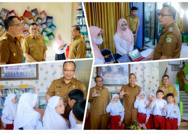 Kunjungi Dinas Perpustakaan Gresik, Wabup dr. Alif: Fasilitasnya Lengkap, Ada Pojok Baca Digital, Ruang Multimedia dan Pusat Informasi Sahabat Anak