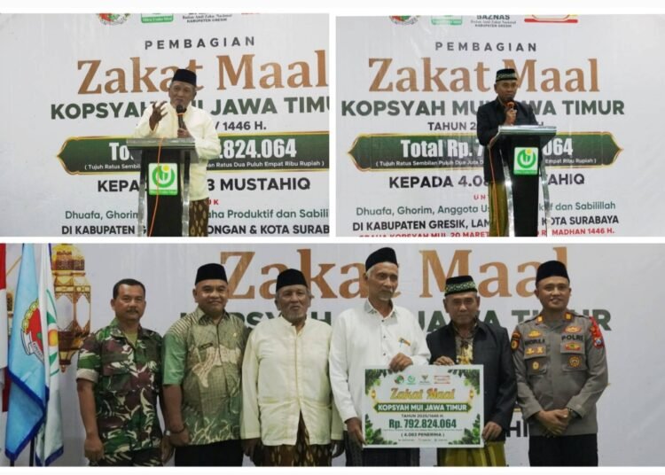 Barokallah !! Kopsyah MUI Salurkan Rp 792 Juta Zakat Maal untuk 4.082 Mustahiq