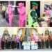 Kunjungi Pos Pengamanan dan Pelayanan Lebaran, Kapolres Gresik bersama Ketua Bhayangkari Berikan Bantuan Logistik 12 Kontainer Makanan