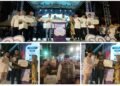Joosss !! Kades Pangkahwetan Syaifullah Mahdi Kembali Menangi Kontes Bandeng Kawak Gresik 2025 dengan Bobot 14,6 Kilogram Seukuran Balita