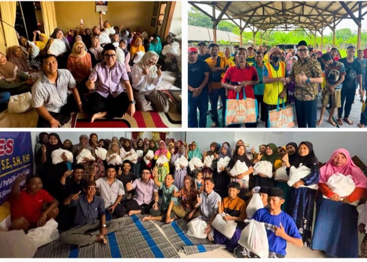 Tak Tanggung-tanggung, Jiddan DPR RI Putra Mahkota Bupati Sambari Gelontor 15.000 Bingkisan Lebaran untuk Warga Gresik-Lamongan