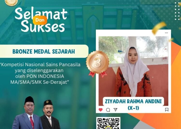 Usai Idulfitri, MAN 1 Gresik Tancap Gas Ukir Prestasi Sabet Medali di Kancah Nasional