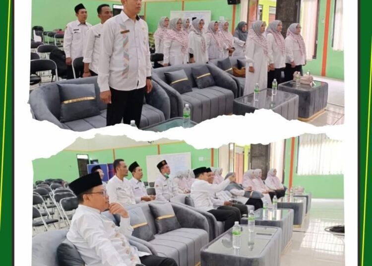 Rayakan Syawal Penuh Makna, Kemenag Gresik Ikuti Halalbihalal Nasional Bareng Menteri Agama RI