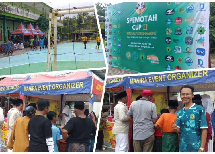 Super Seru !! SMP Modern Al Miftah Gandeng Mahira Indonesia Gelar SPEMOTAH CUP II Futsal Tournament Tingkat Jatim