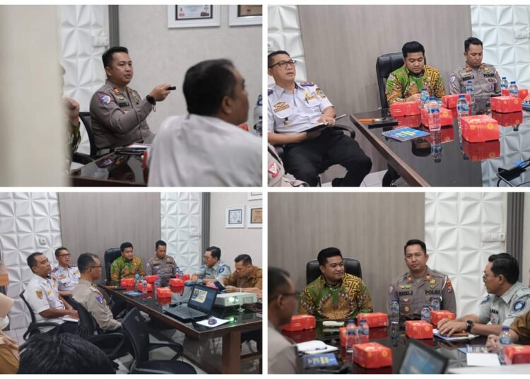 Satlantas Polres Gresik Bersinergi Lima Pilar Keselamatan Lalu Lintas, Penanganan Titik Rawan Kecelakaan