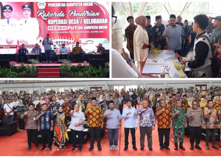 Tancap Gas, Bupati Gus Yani dan Wabup dr. Alif Sukses Gelar Rakorda Pendirian Koperasi Merah Putih Serentak se-Kabupaten Gresik