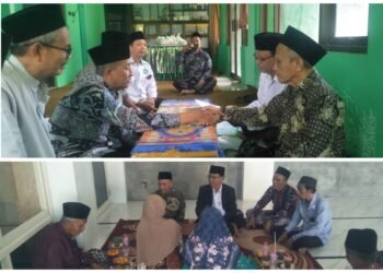 LWP MWCNU Dukun Gelar Ikrar Waqaf Tanah di Masjid Nurul Huda Lowayu dan Masjid Al-Ihsan Bangeran Lebak