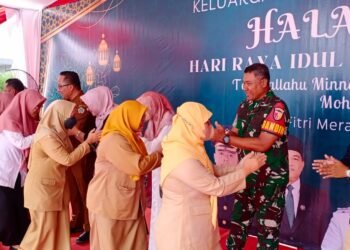 Dandim 0817/Gresik Hadiri Halal Bihalal Bersama Bupati Gus Yani dan Wabup dr Alif 