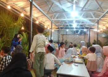 Cafe Perahu Pecah Panceng Jadi Saksi Gelaran Halalbihalal Ahli Zaini Rosyid Tebuwung