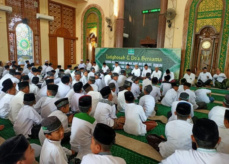 Jelang Ujian Akhir, LP Ma’arif Dukun Gelar Istighosah dan Doa Bersama di Momen Syawal