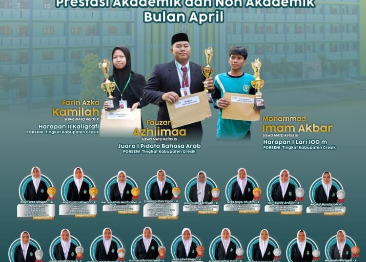 Wow, Inilah Deretan Prestasi Mengagumkan Santri MATQ Sunanul Muhtadin di Pengujung April 2025