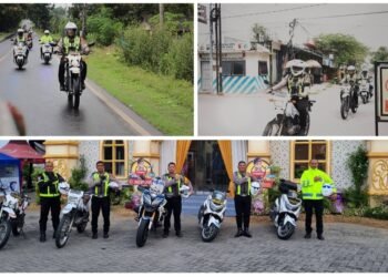 Kasat Lantas Polres Gresik Turun Langsung Pimpin Patroli Jalur Blackspot dan Troublespot Pastikan Pengendara Aman dan Nyaman